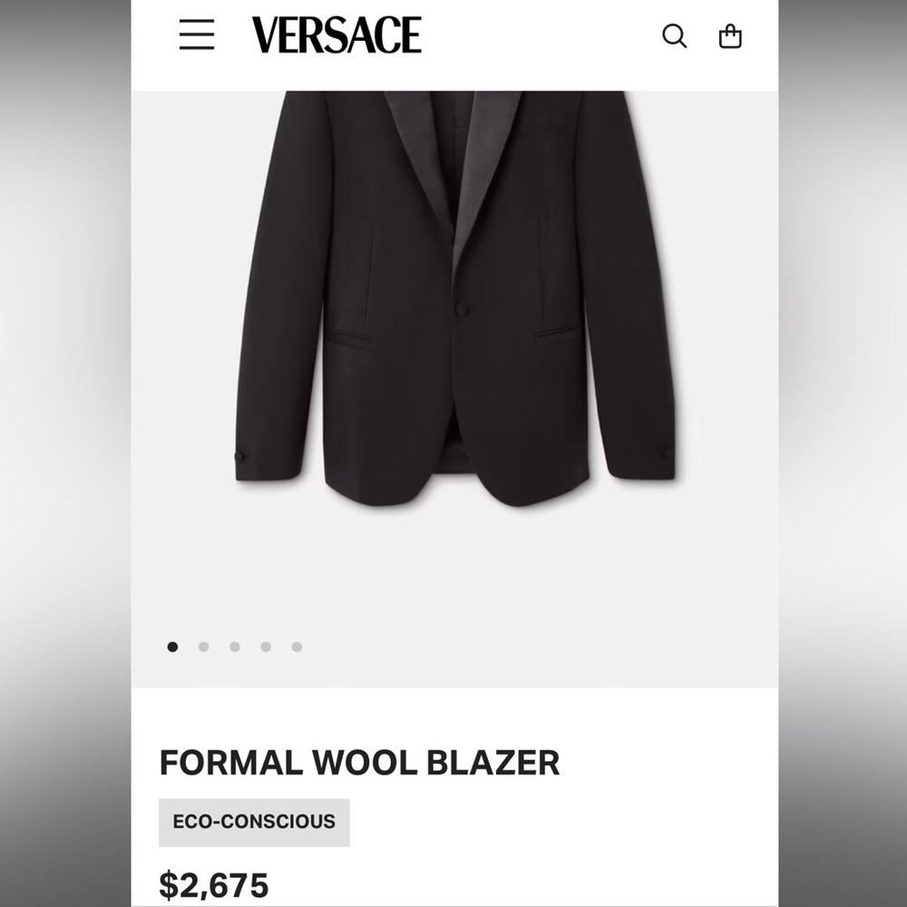 Versace Men’s Blazer Jacket